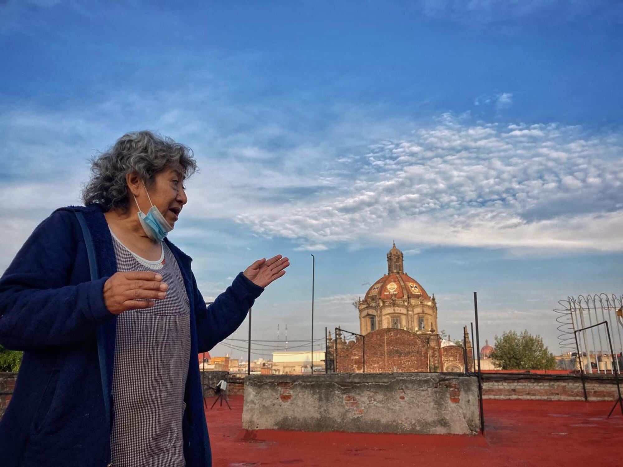 Rufina Galindo brinda su testimonio sobre la lucha por permanecer habitando el centro histórico de la Ciudad de México